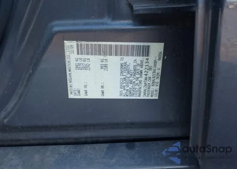 2010 Nissan Altima 2.5 S из США, поврежденный, VIN 1N4AL2AP7AN422134